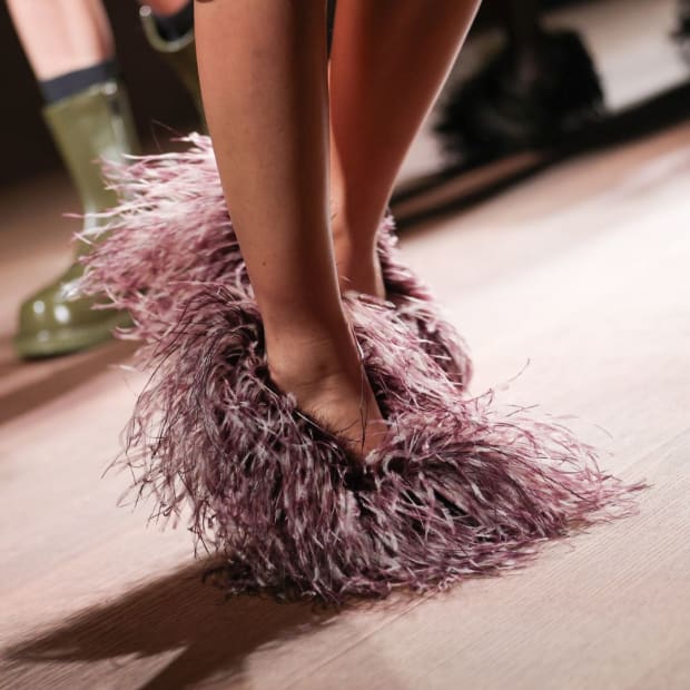 Alexander mcqueen tampon store shoes