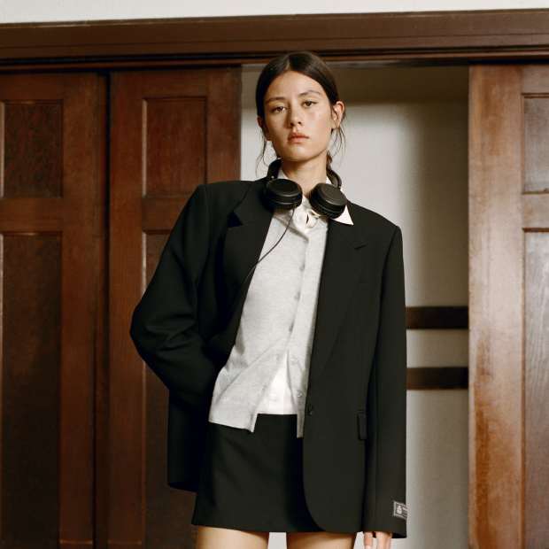 Deuxieme Classe DENIMIST/デニミストBIG blazer Denimist Deconstructed Blazer – Grey