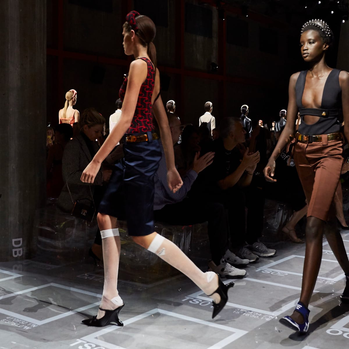 Prada Put a Techno Twist on Ladylike Classics for Spring 2019