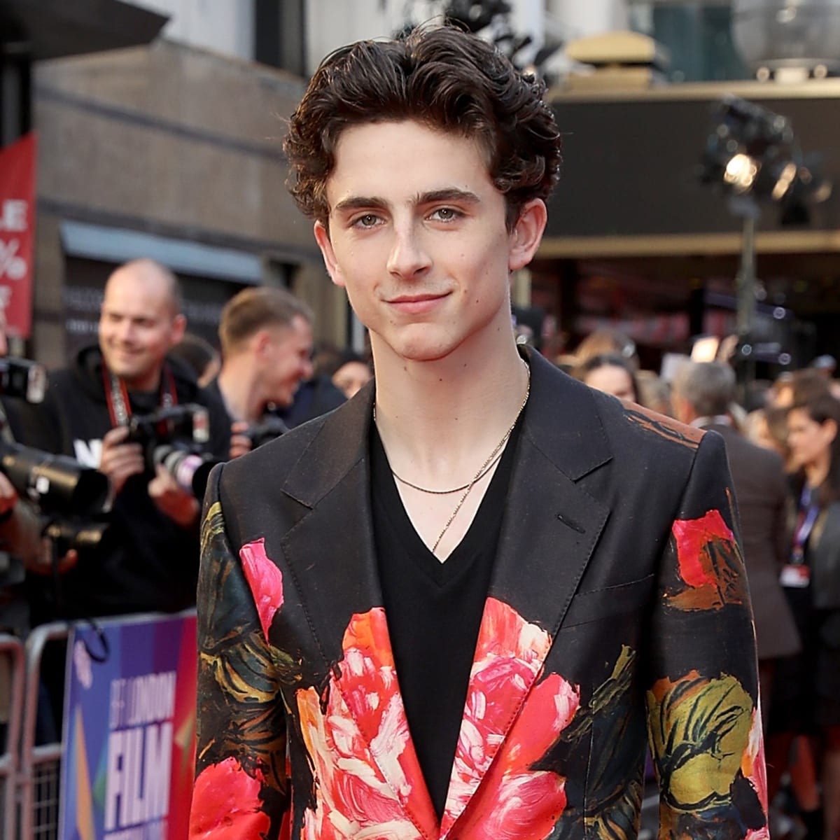 Timoth e Chalamet Goes Full Chalamet in Art in Alexander McQueen
