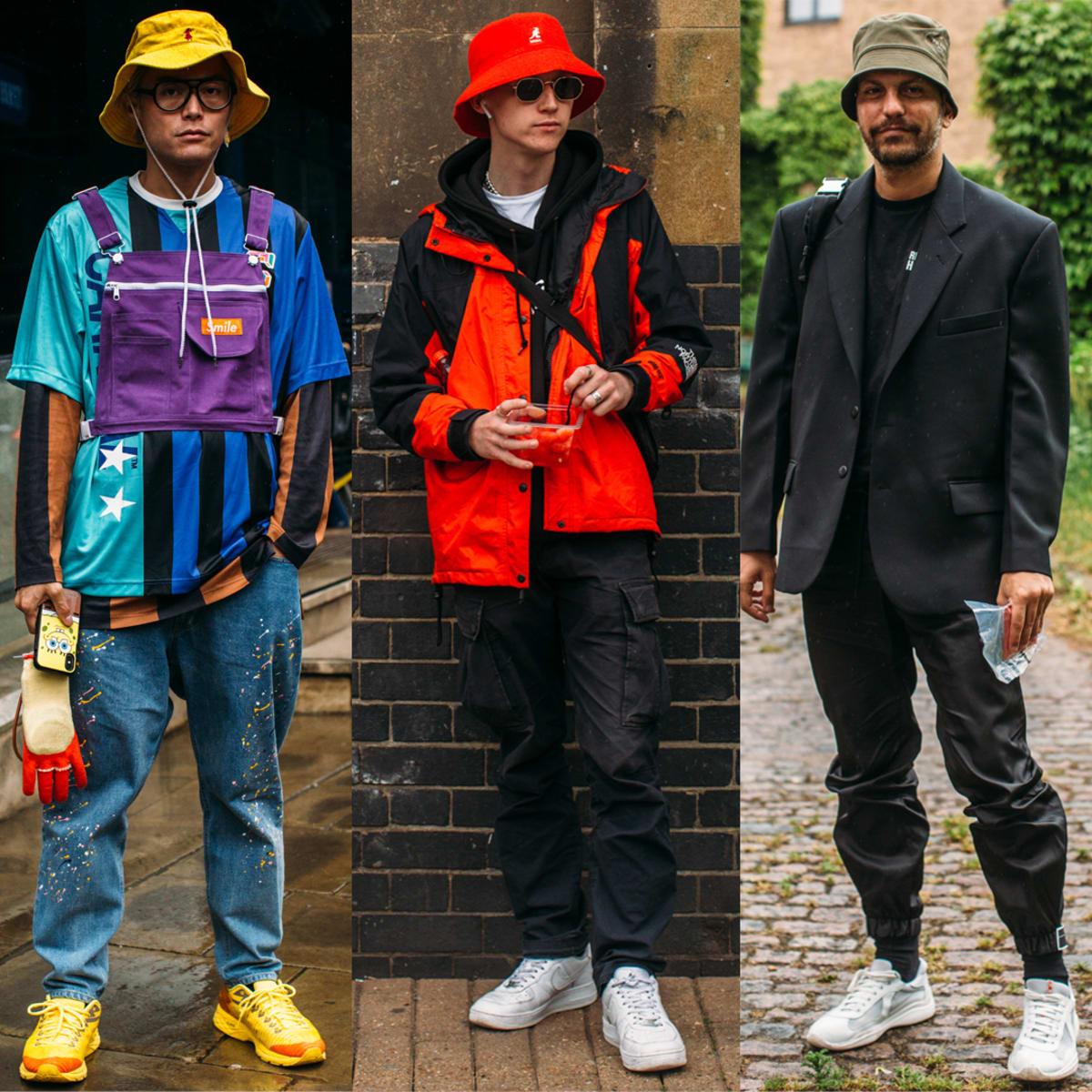 Bucket hat style men hot sale