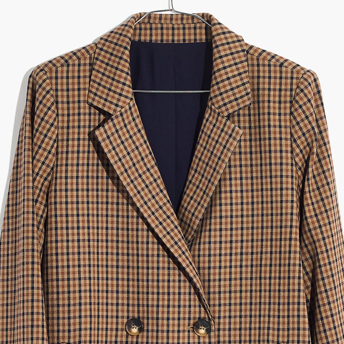 Maria Is Dreaming Up Outfits for Fall Involving This Plaid Blazer