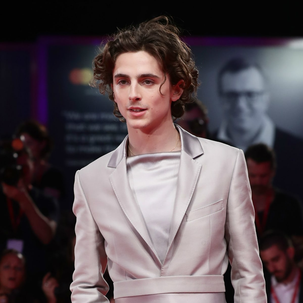 Oh Cool Timoth e Chalamet Just Reinvented the Suit at the Venice