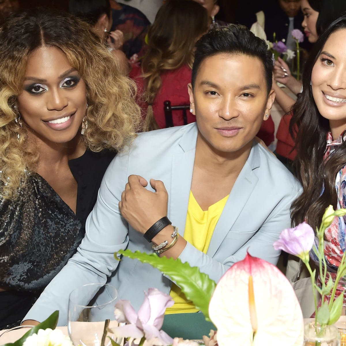 See What Laverne Cox Olivia Munn and More Wore to Celebrate