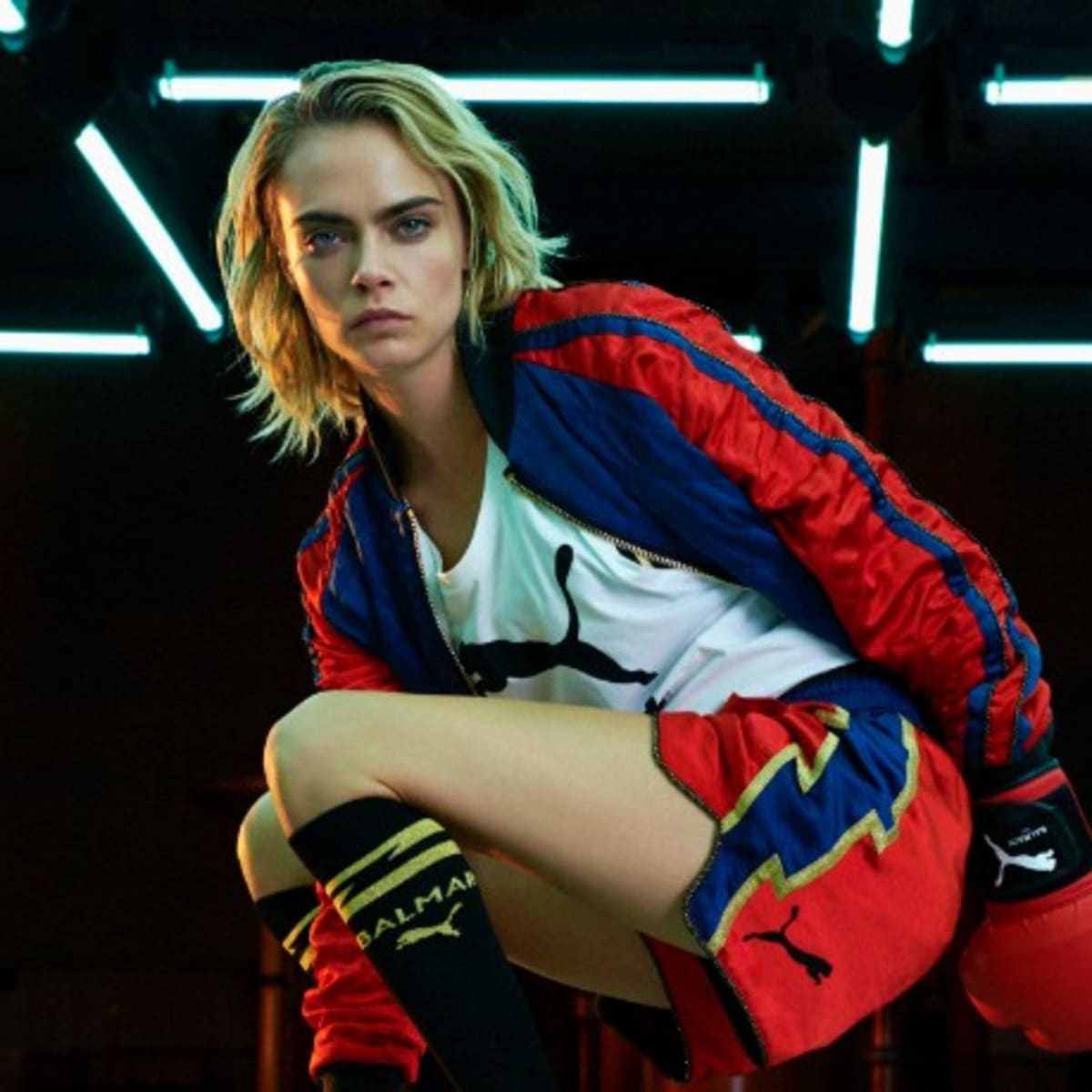 Puma balmain cara delevingne online