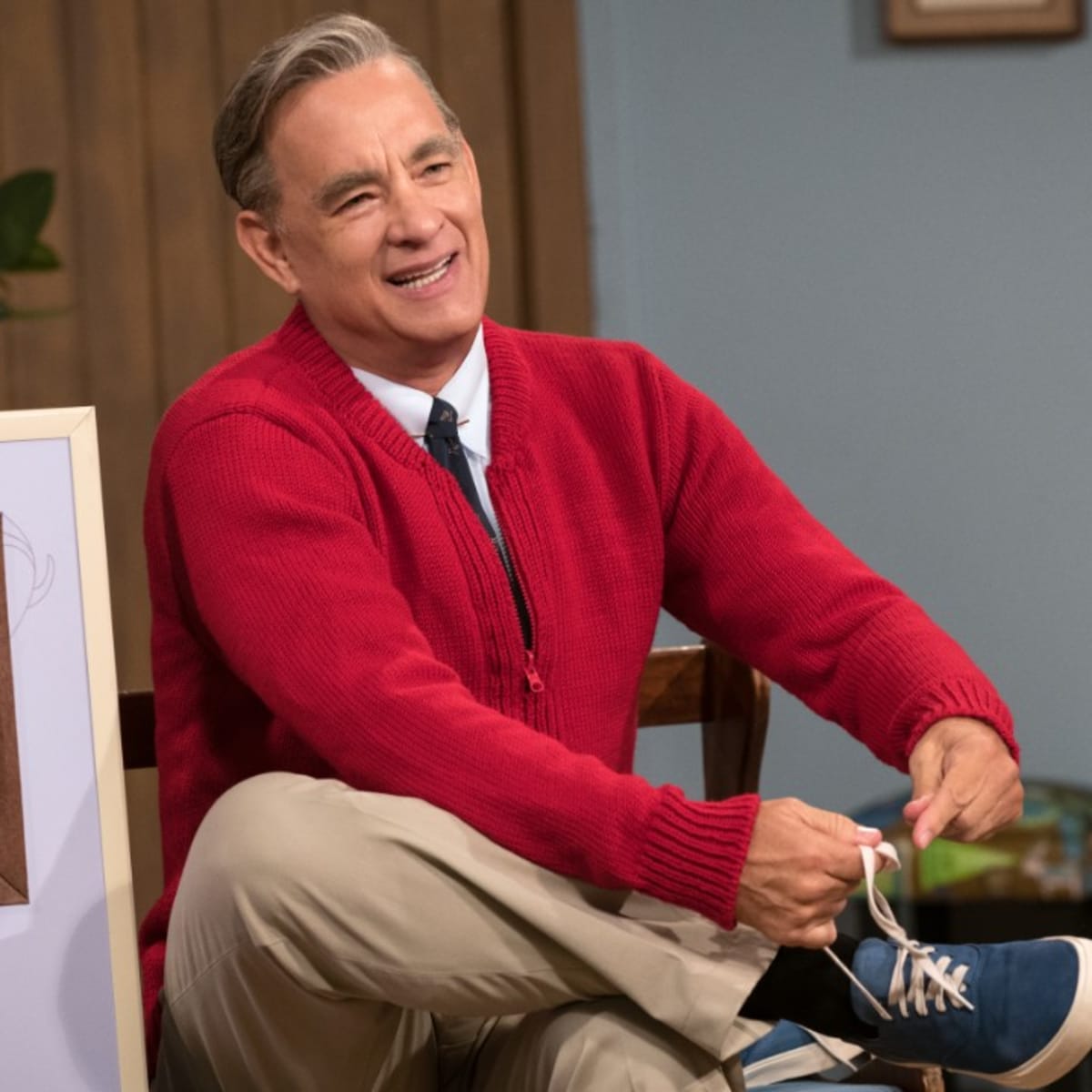 Tom Hanks Wears Some of Mister Rogers Actual Clothes in A Beautiful Day in the Neighborhood Fashionista