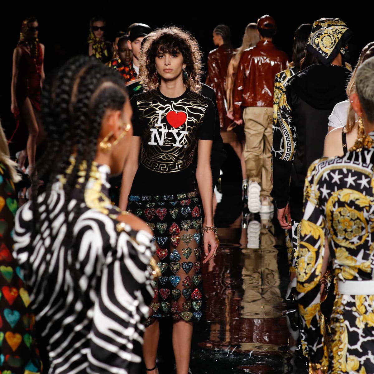 Donatella versace cheap 2019