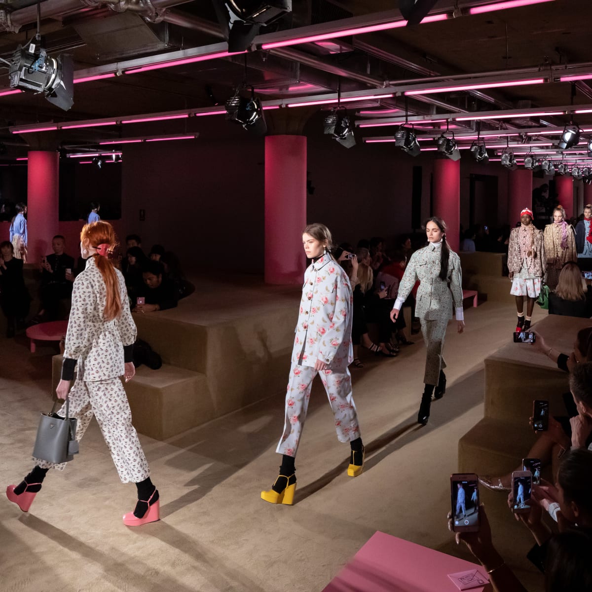 Miuccia Prada Brings a Lovely Lightness to Her Pretty Practical