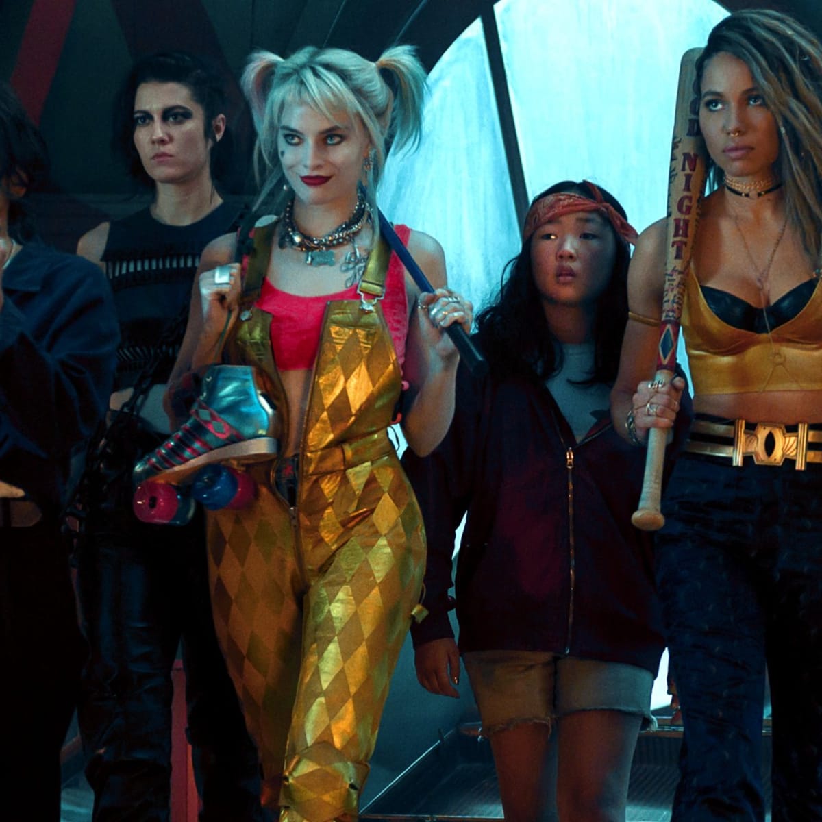 Harley quinn gold best sale overalls