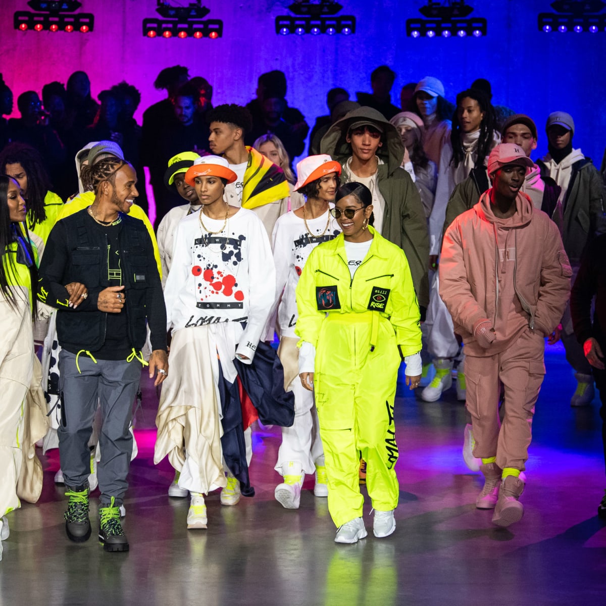 Tommy Hilfiger and Lewis Hamilton Bring American Fashion and British Culture Together for Spring 2020 Fashionista