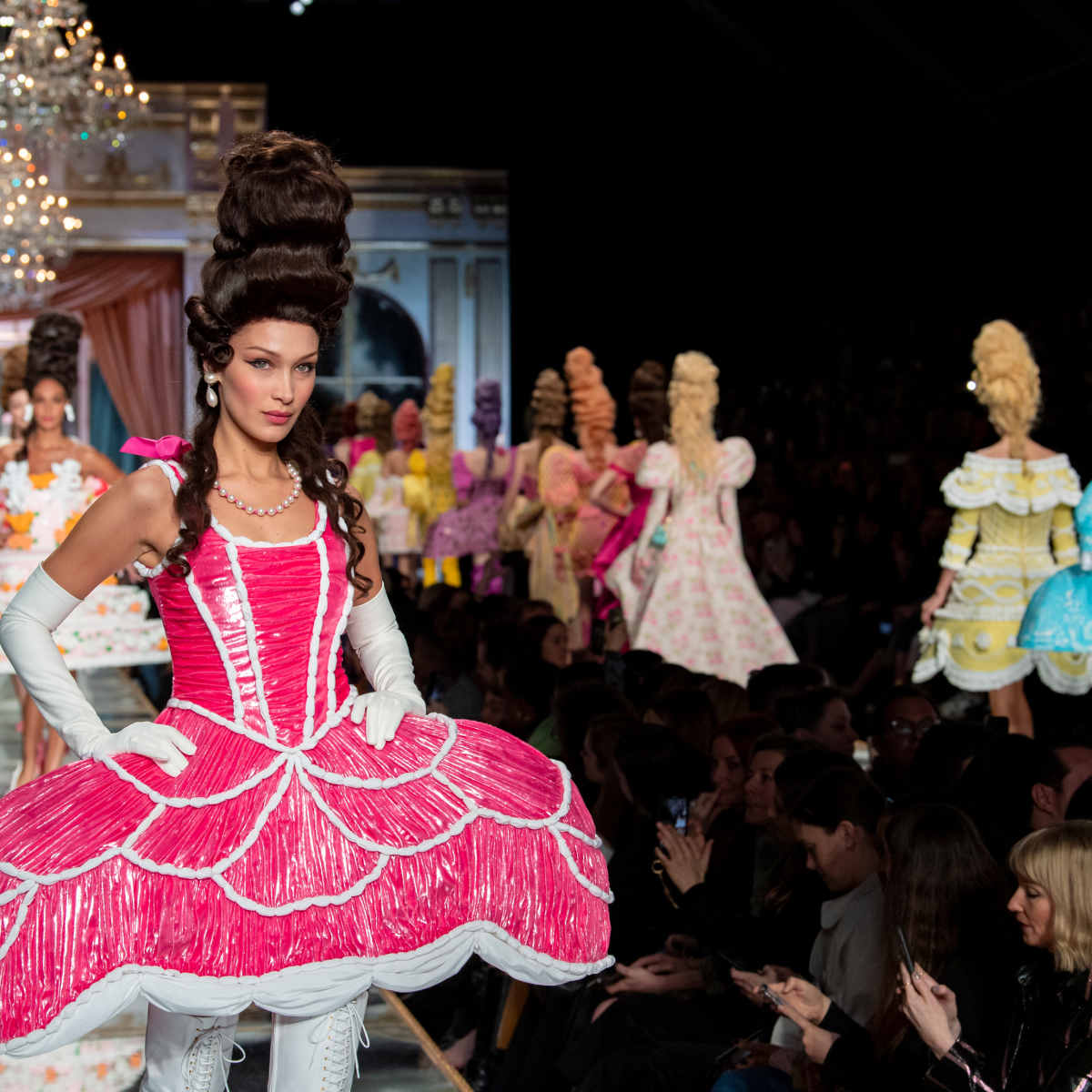 Jeremy Scott Puts Models in Marie Antoinette Cosplay for Moschino