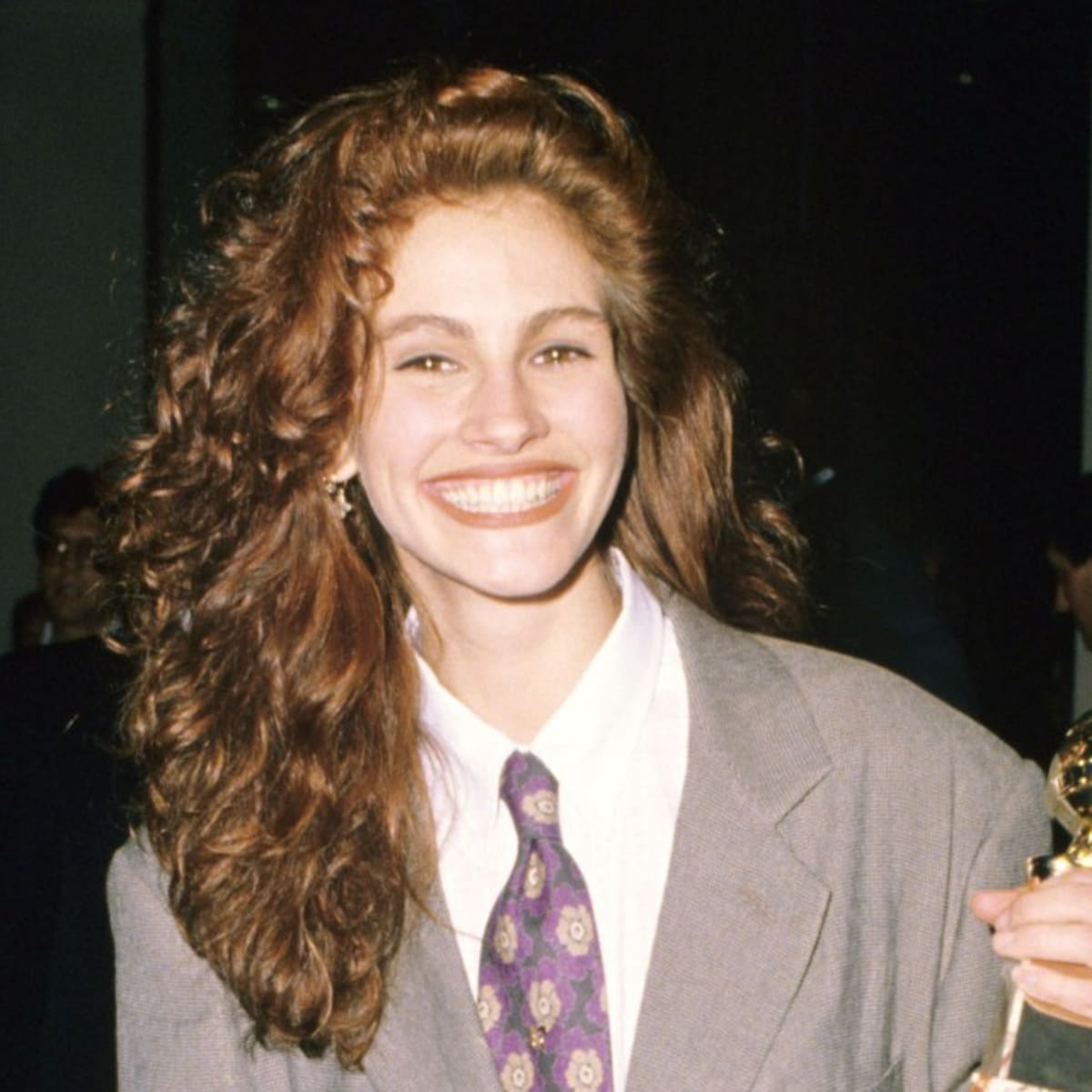Curly hair hot sale 90s