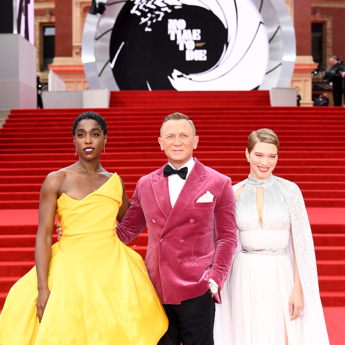 James bond premiere new arrivals