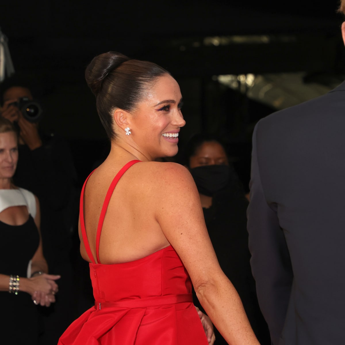 Meghan Markle Wore a Thing Carolina Herrera Red Gown Edition