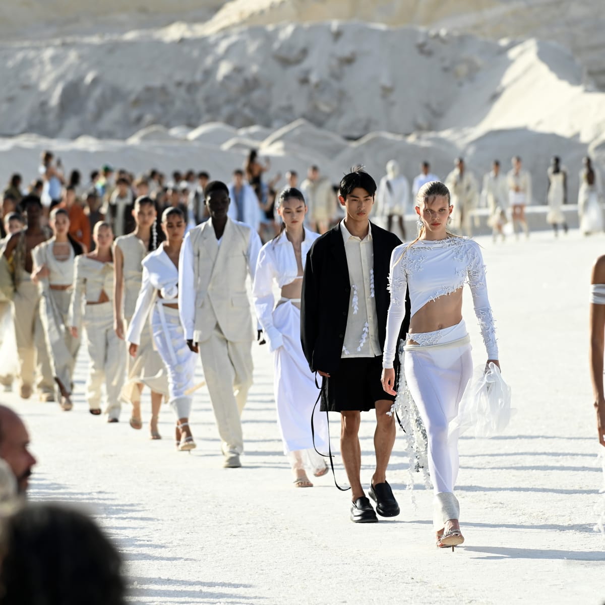 Jacquemus and Mother Nature Collab on Another Stunning Runway Show