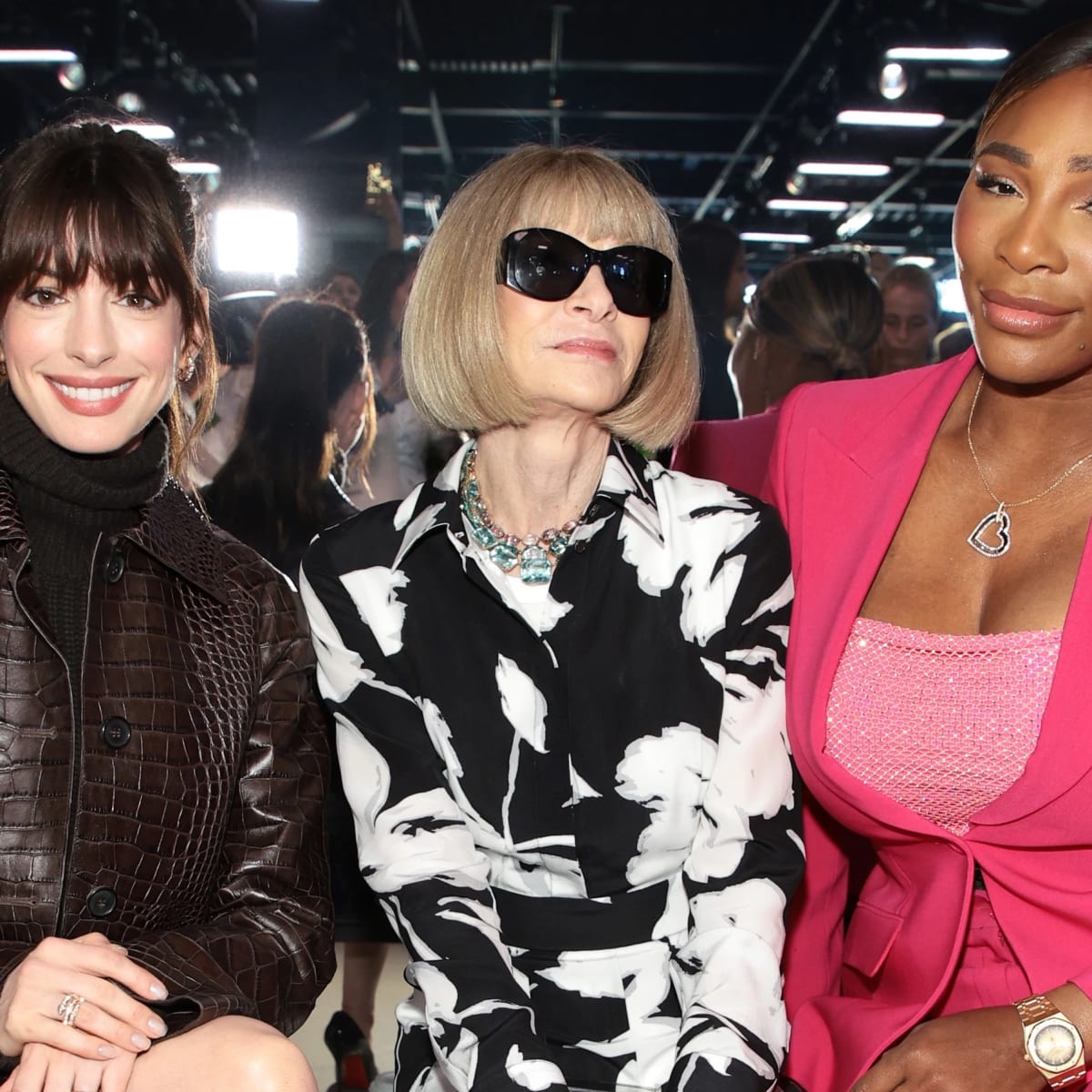 Serena Williams Anne Hathaway and More Cause a Stir Off the