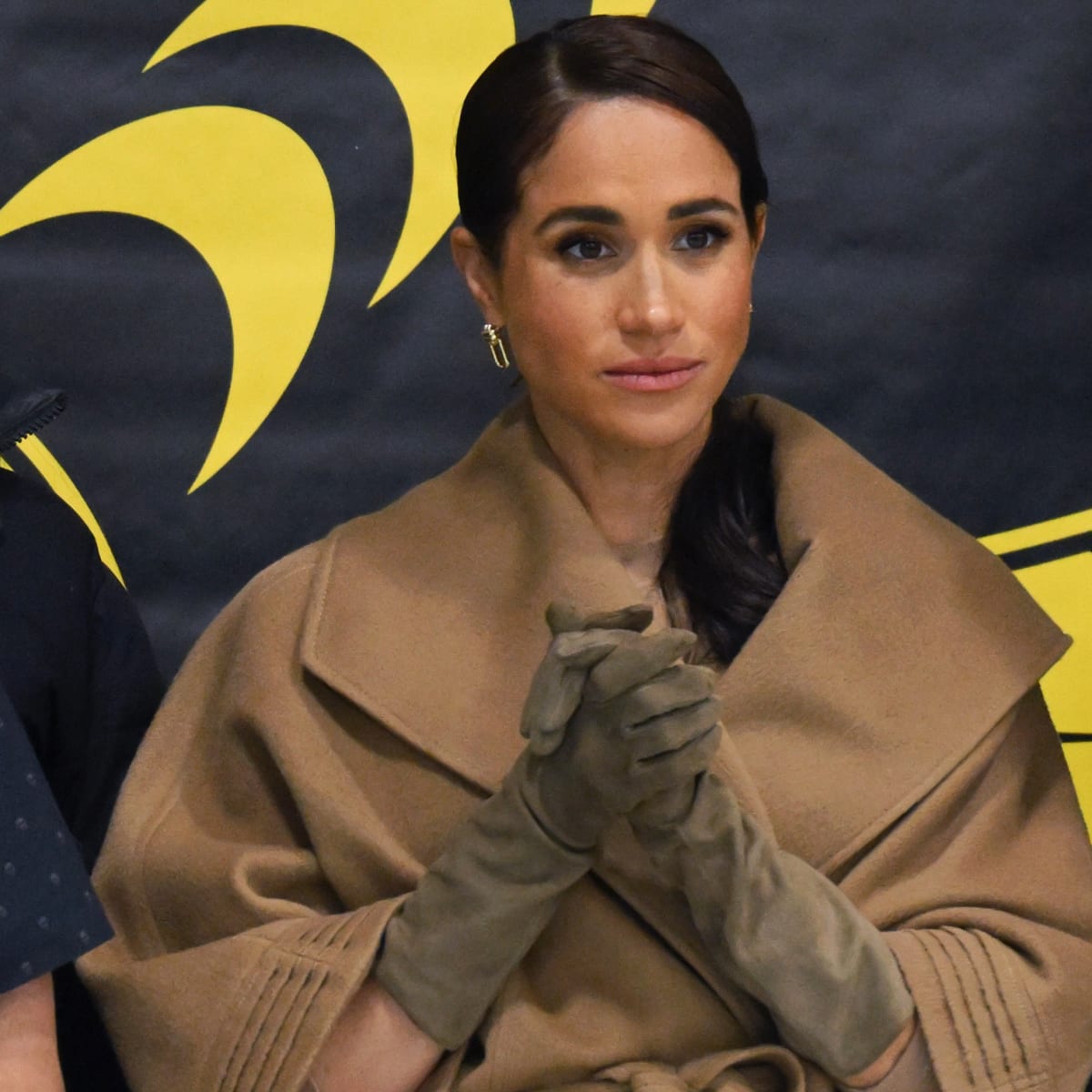 Meghan markle on sale camel coat