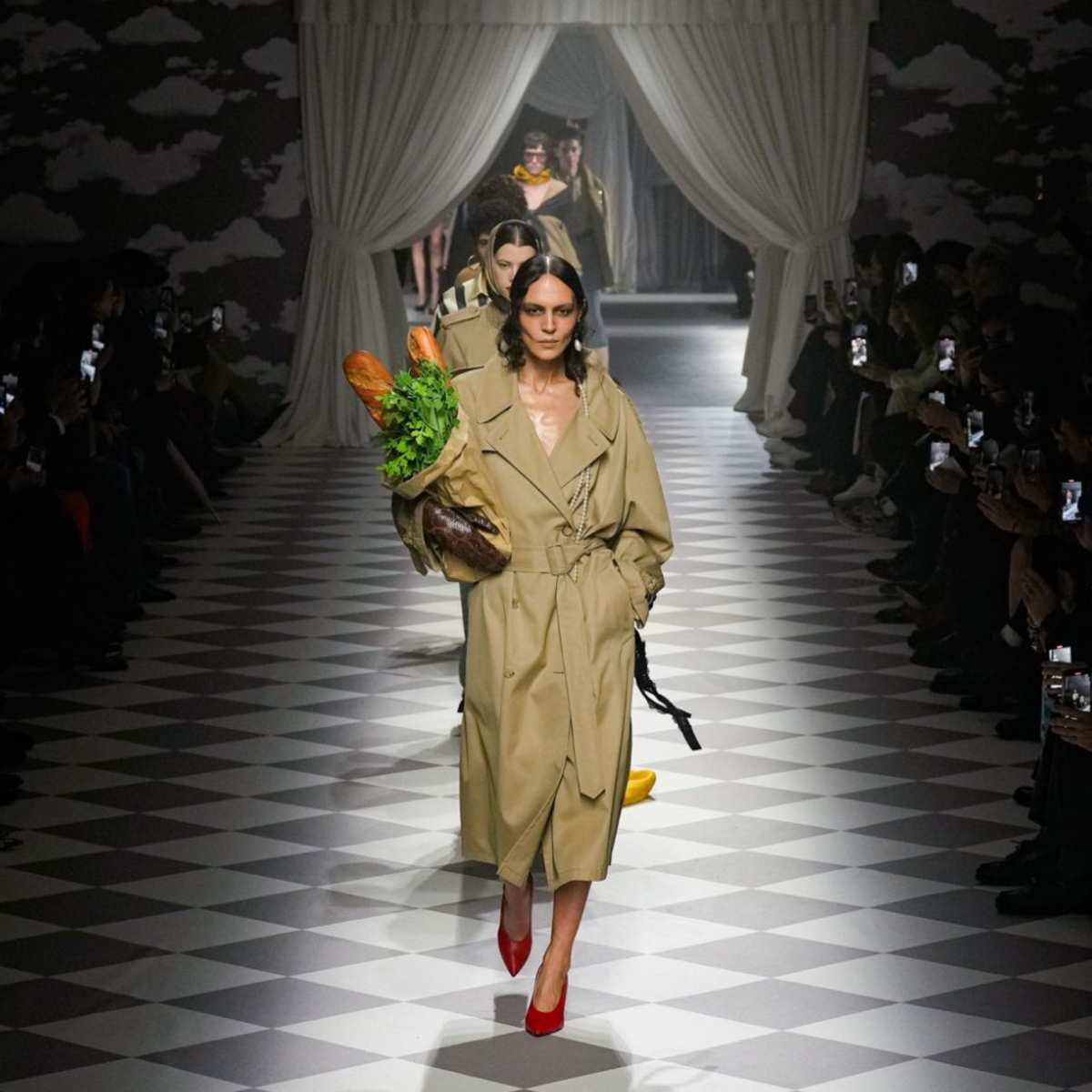 Adrian Appiolaza Makes Moschino Debut With Lots of Wearable Camp