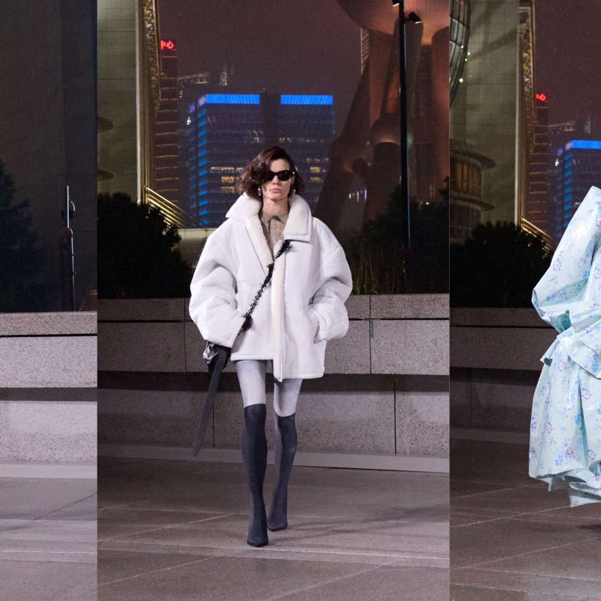 Balenciaga big coat deals