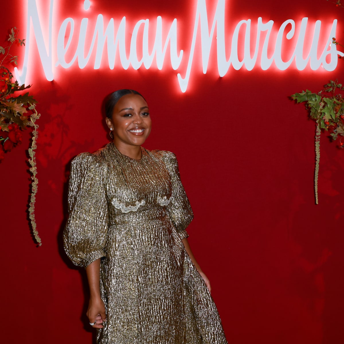 Neiman marcus red dresses on sale