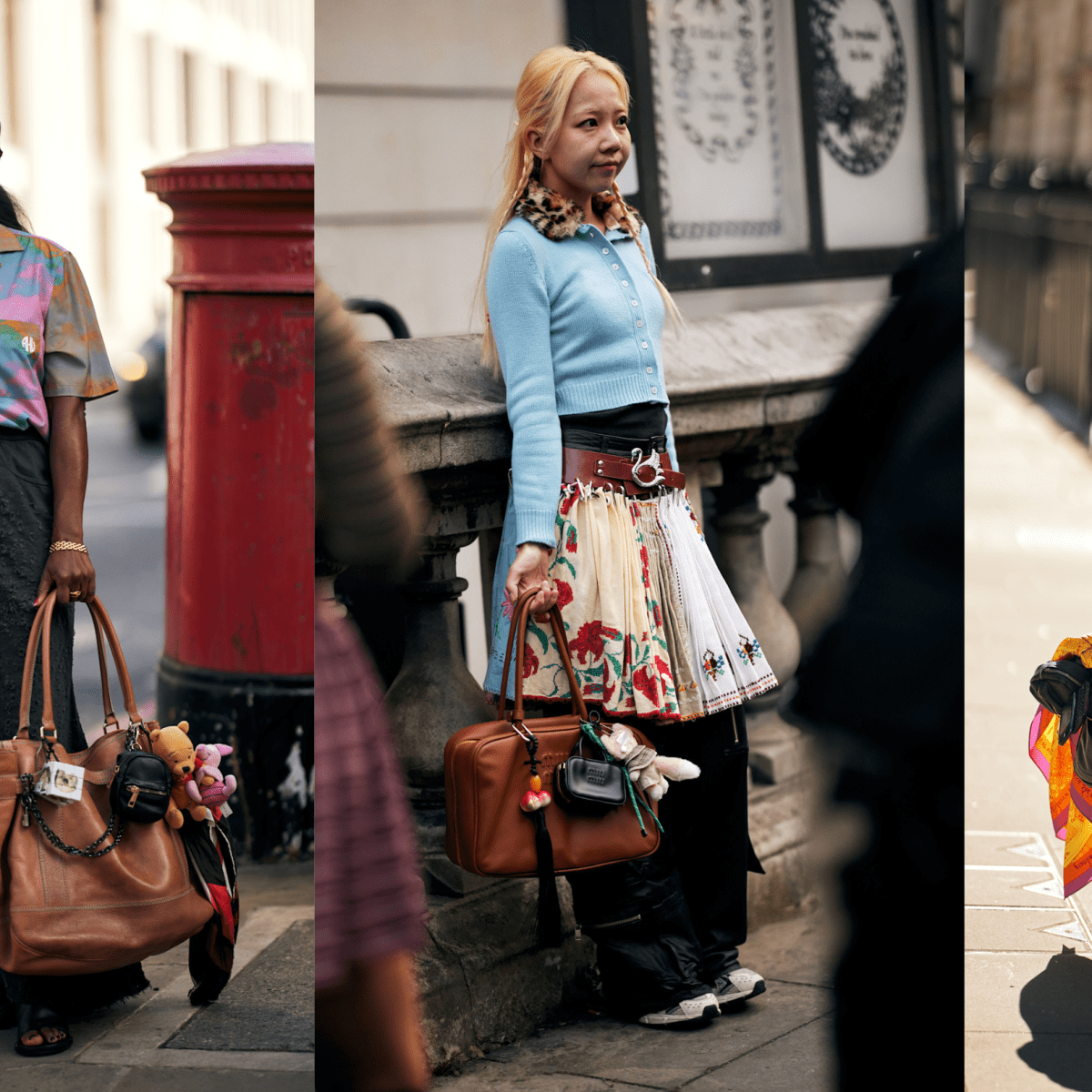 The Bag Charm Trend Took Over London Fashion Week Street Style Fashionista
