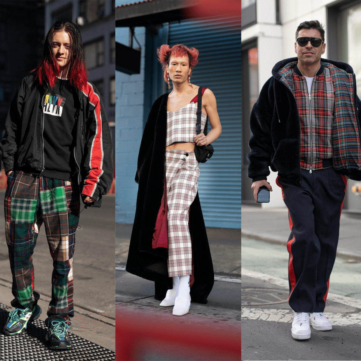 Everyone Wore Plaid At New York Fashion Week Men s Fashionista