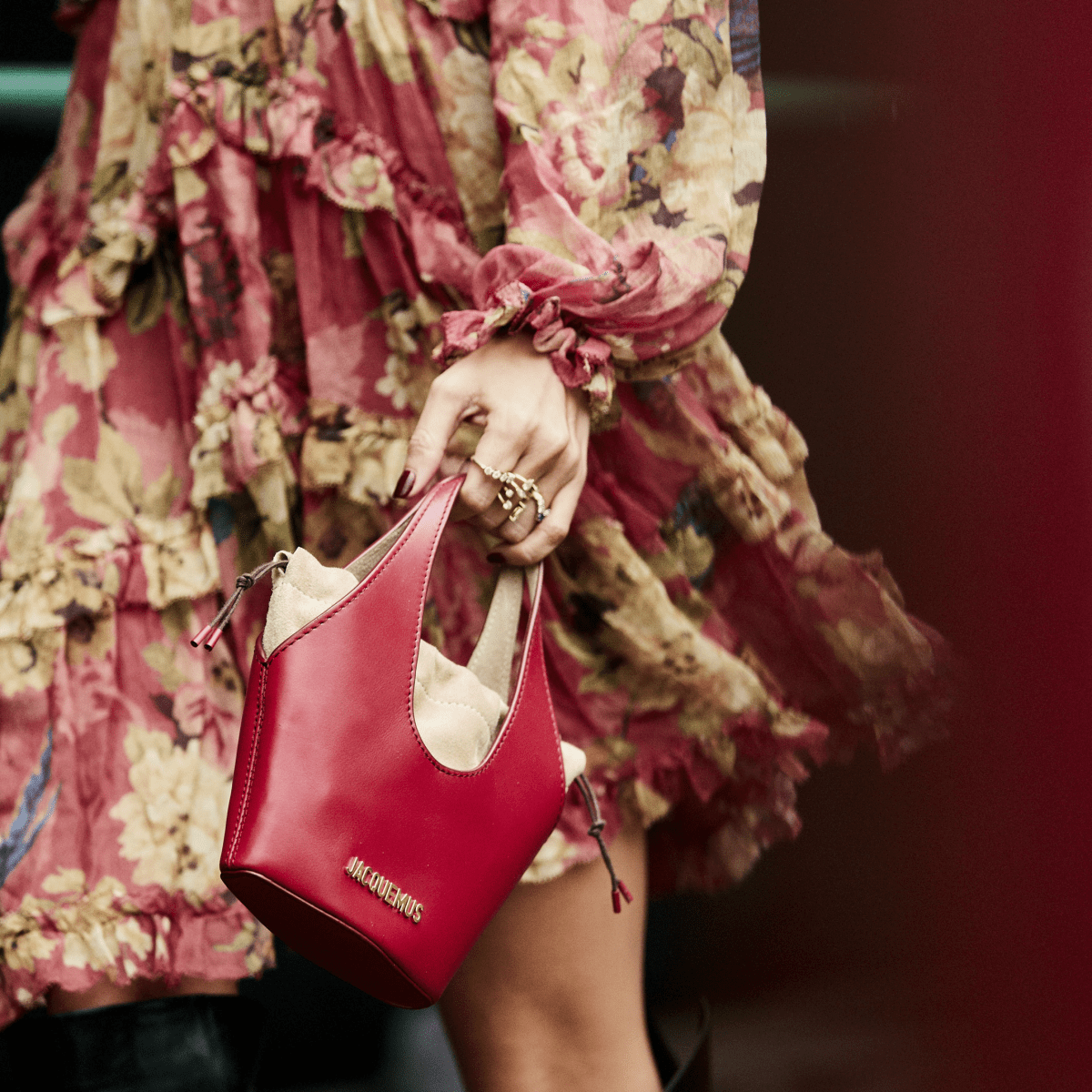 19 Red Leather Bags That Will Help Bring Some Cherry Colored