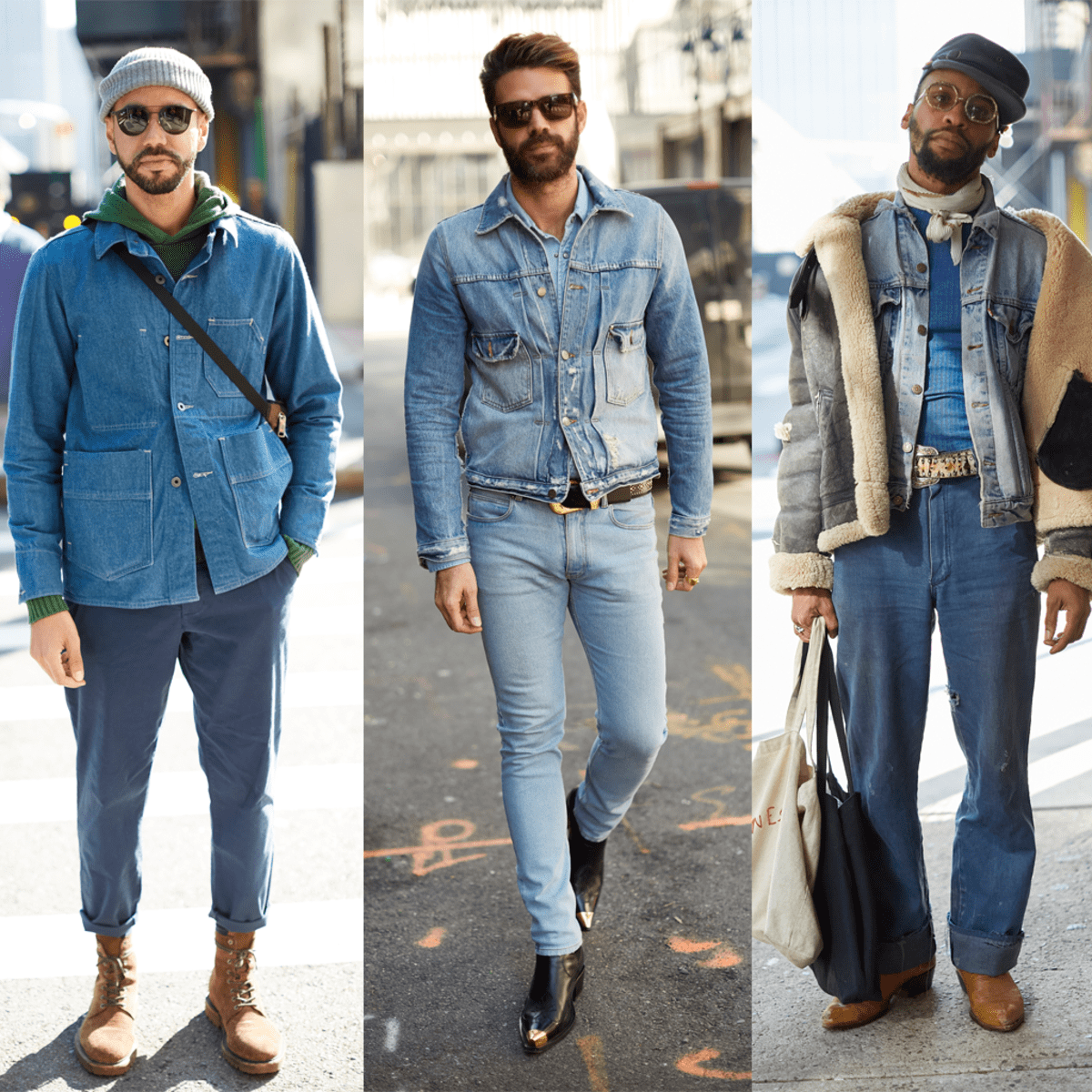 At New York Fashion Week Men s Canadian Tuxedos Were a Street