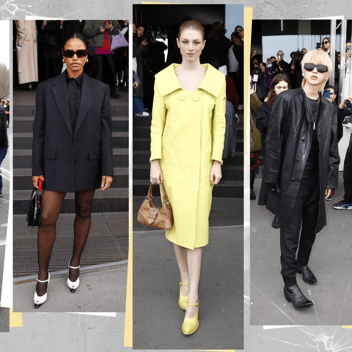 Prada's Fall 2023 Front Row Felt Like the World's Chicest Spy