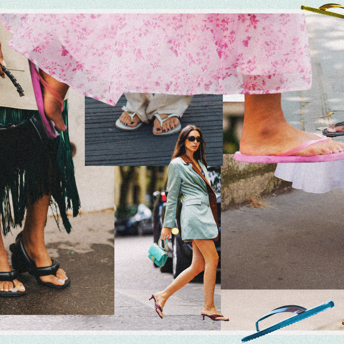Thong style flip flops on sale