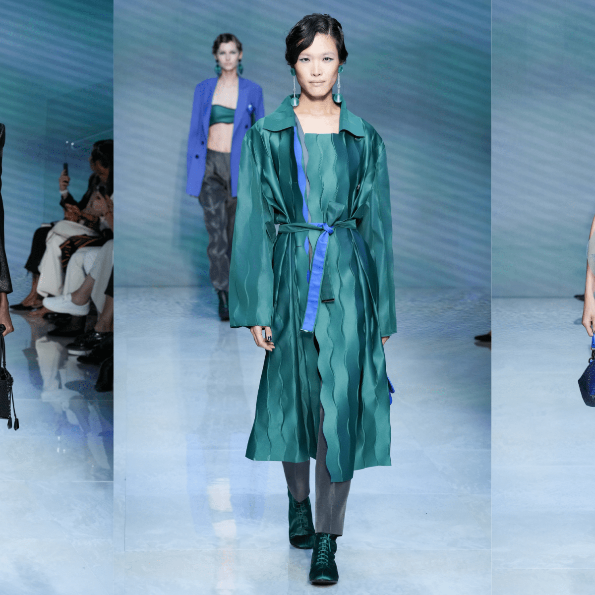 Giorgio Armani Takes Us Under The Sea For Spring 2024 Fashionista