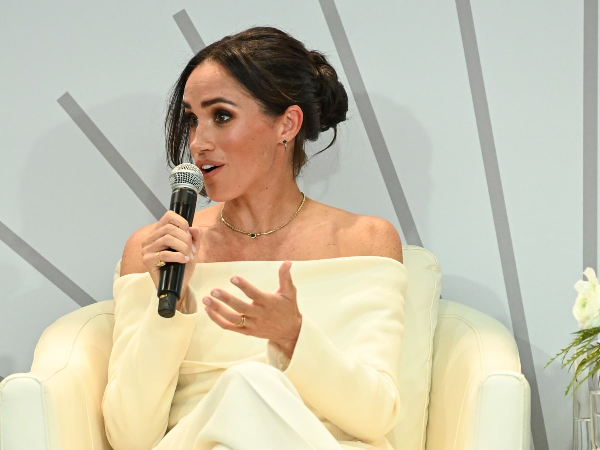 Meghan Markle Wore A Thing: Ralph Lauren Cable-Knit Sweater Vest