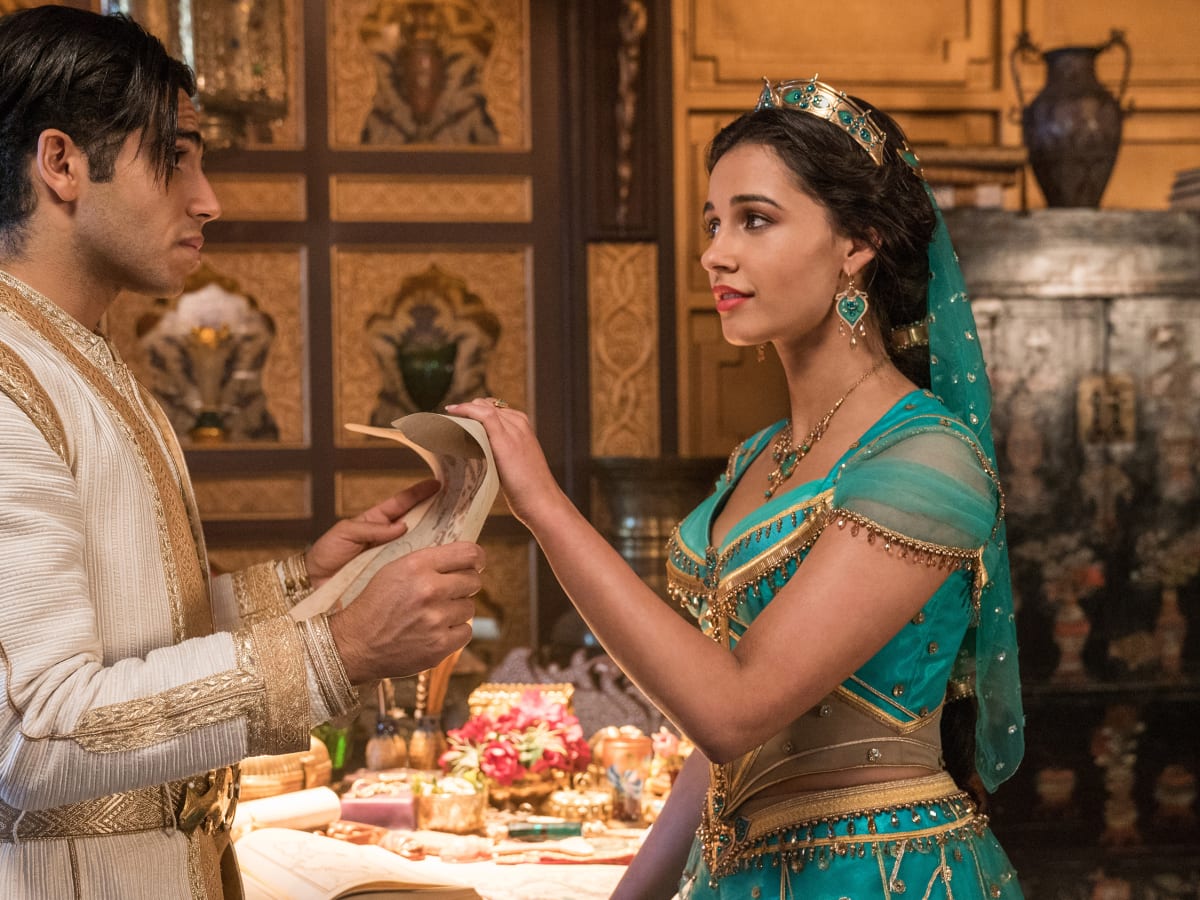Aladdin 2019 Film Princess Jasmine Red Costume New Outfit – Coserz