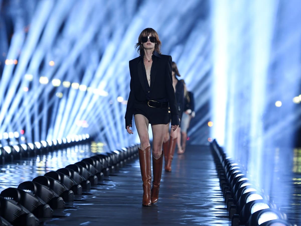 Yves Saint Laurent's mono-boob dress and other highlights from the start of  Paris Fashion Week