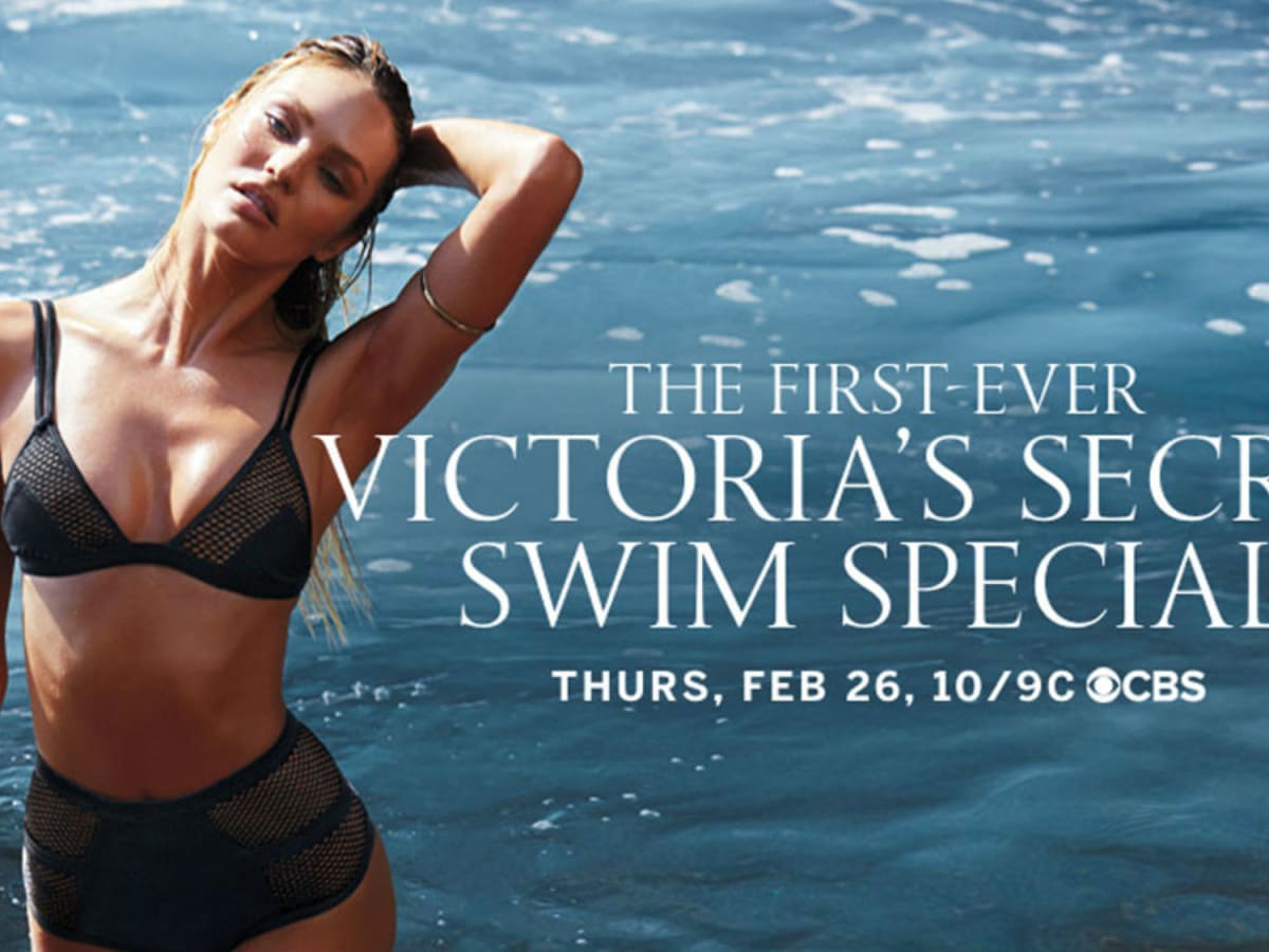 Victoria's Secret Unveils Its First Tri-Fold Swim Cover