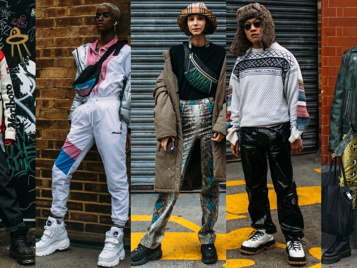 The Street Style Crowd Platform Sneakers a Thing at London Fashion Week Men's - Fashionista