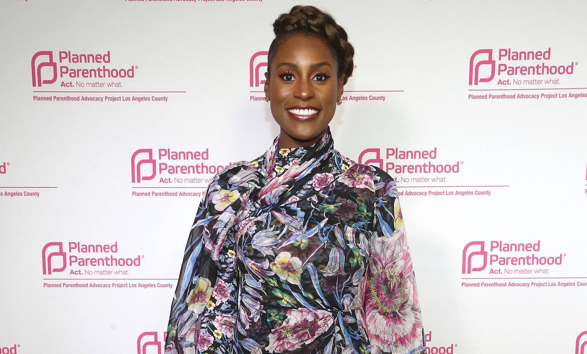 Great Outfits In Fashion History Issa Rae In Floral Prabal Gurung Fashionista