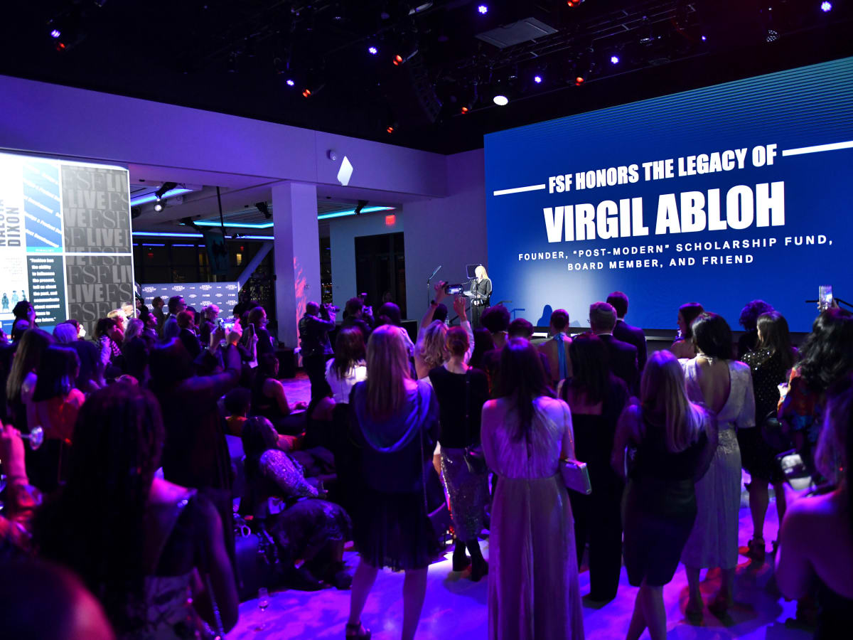 Designer Virgil Abloh remembered at Fashion Awards