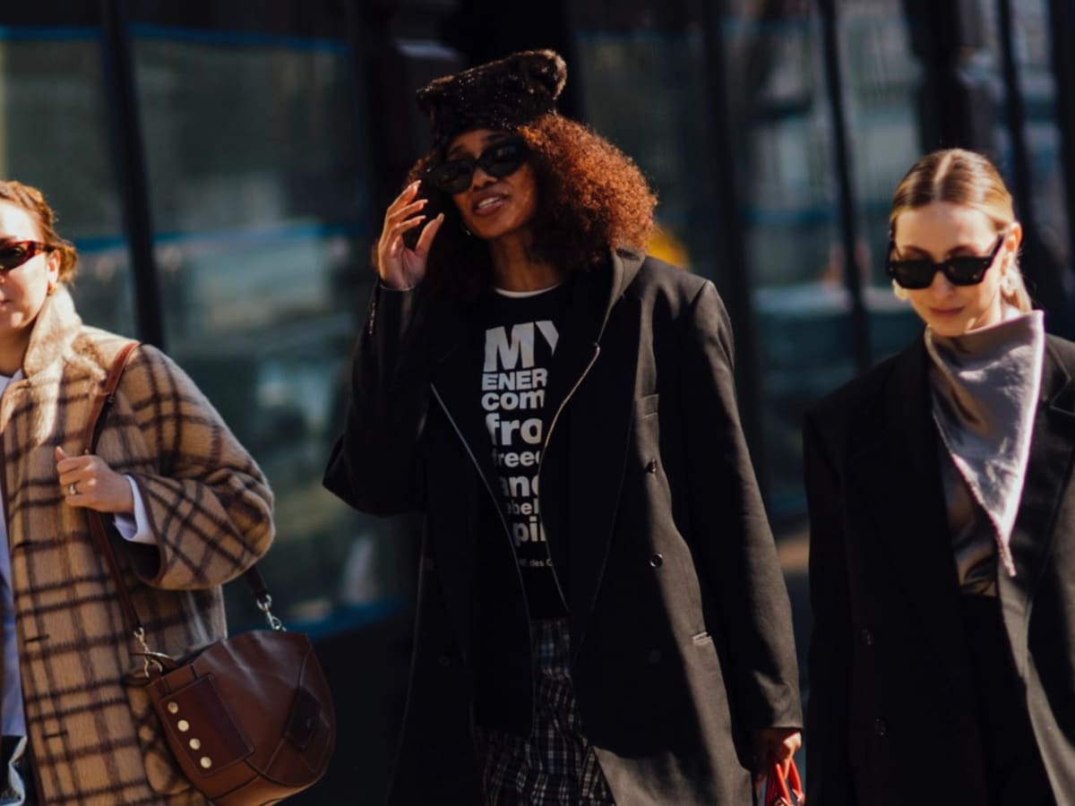 New York Fashion Week's Street Style Included A Fishnet Comeback