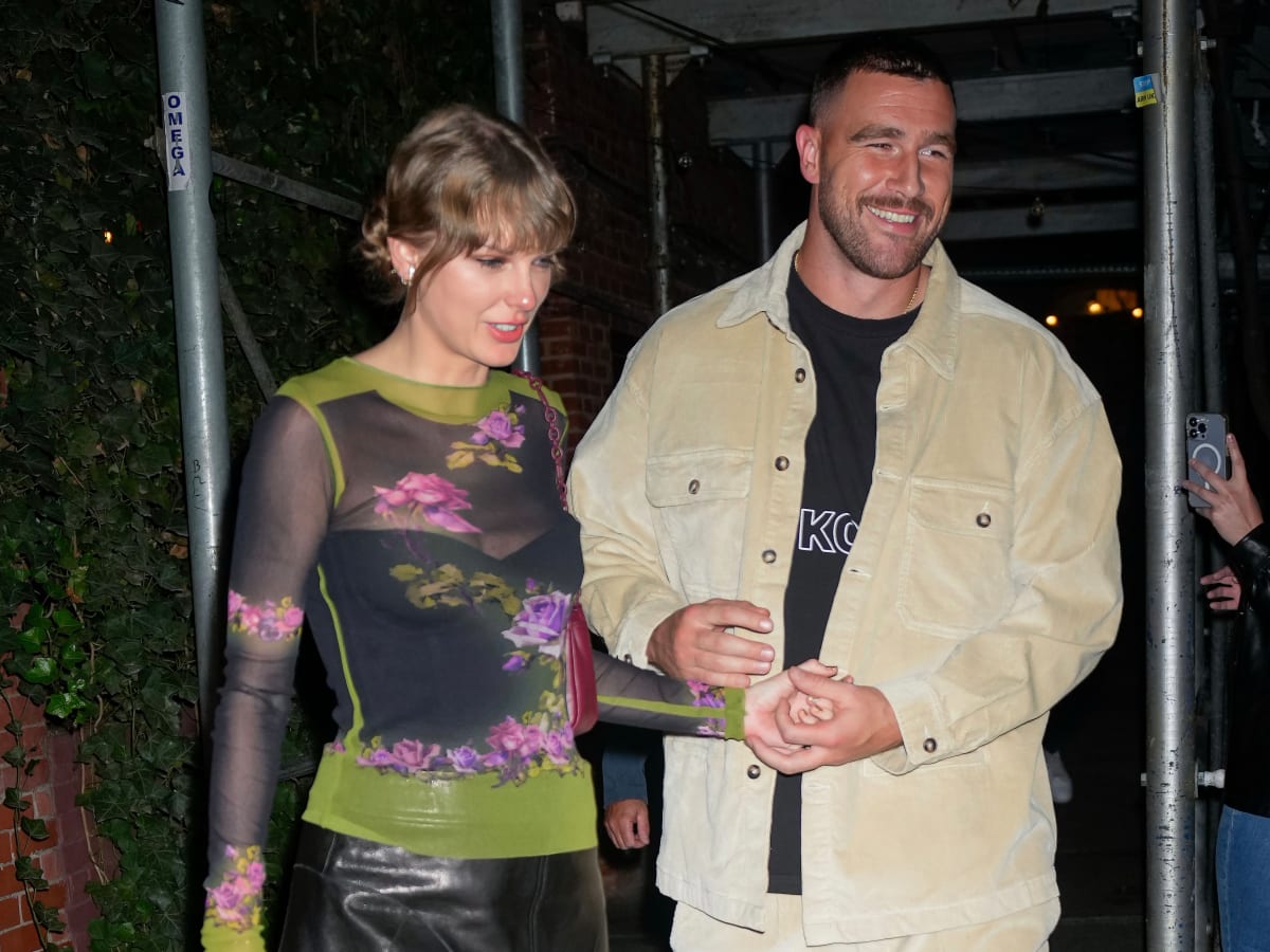 Where to Buy the '1989' Jacket Travis Kelce Wore With Taylor Swift