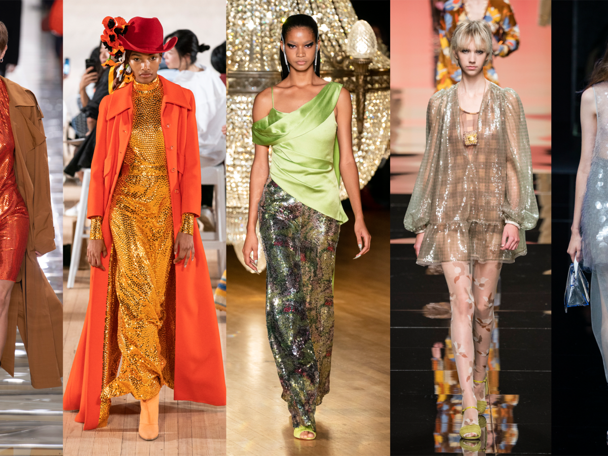 Sequins Are Covering the Spring 2020 Runways - Fashionista