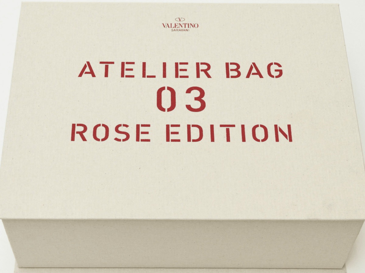 valentino atelier rose bolsa