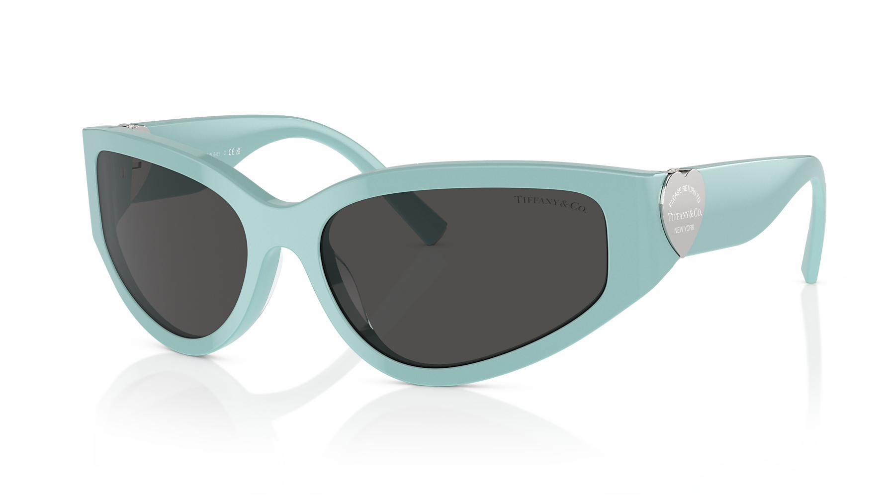 Tiffany sunglasses style 4186 brand new in case with cloth never worn Tiffany & Co. TF4148 80013B Cat Eye Black Sunglasses  main image 2