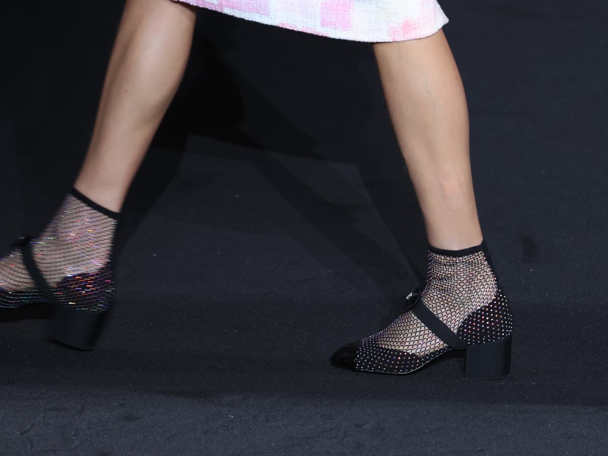 Chanel discount sock shoes