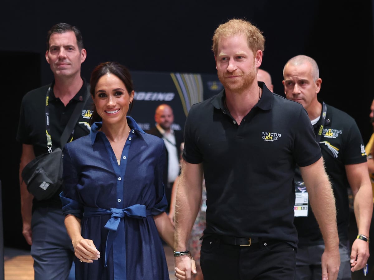 Meghan Markle Wore a Thing Denim Carolina Herrera Shirt Dress