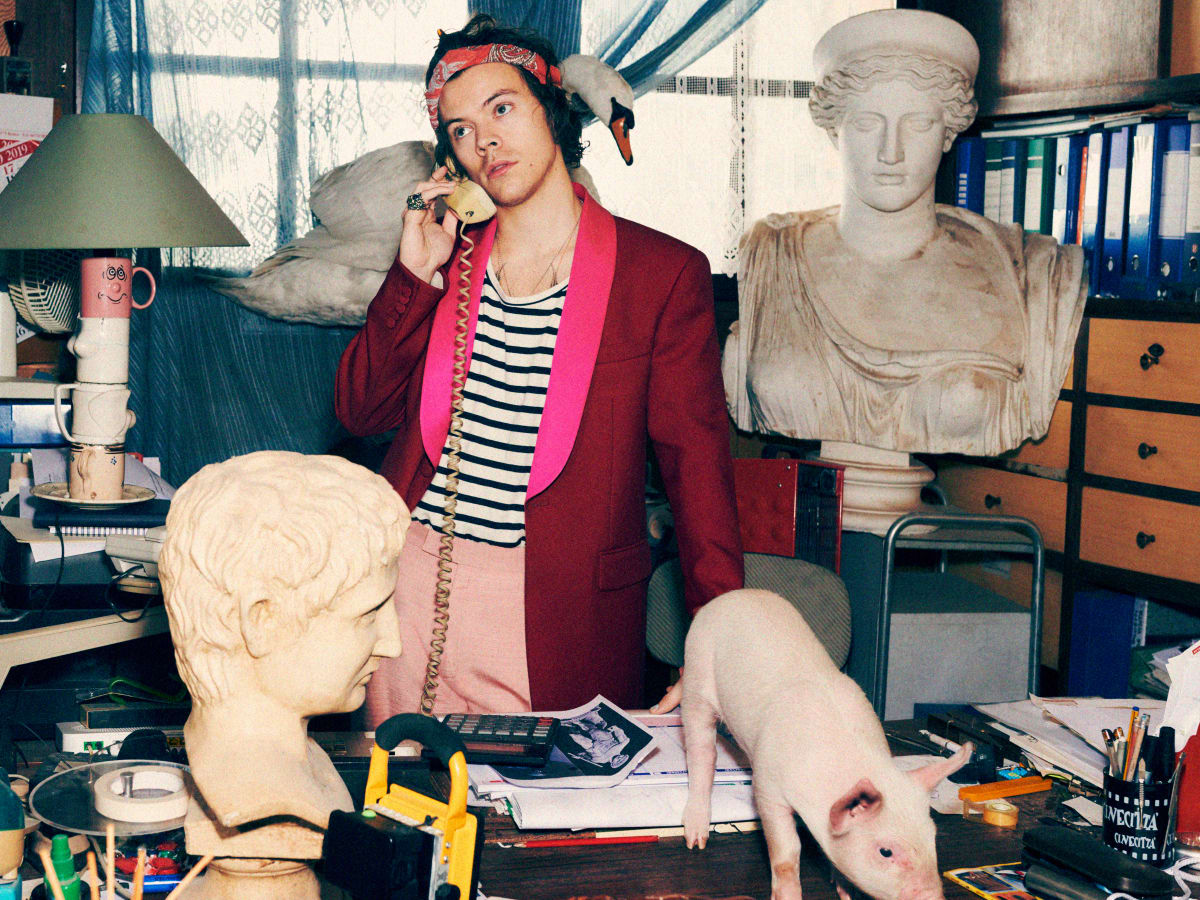 Harry Styles x Gucci HA HA HA Collaboration Fashionista