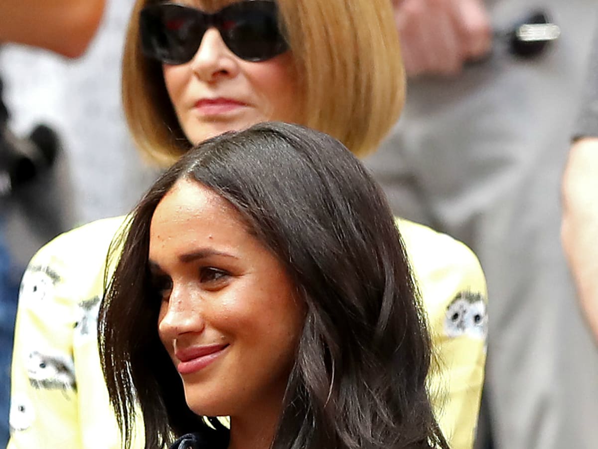 Meghan Markle Wore a Thing J.Crew Denim Dress at the U.S. Open With Anna Wintour Edition Fashionista