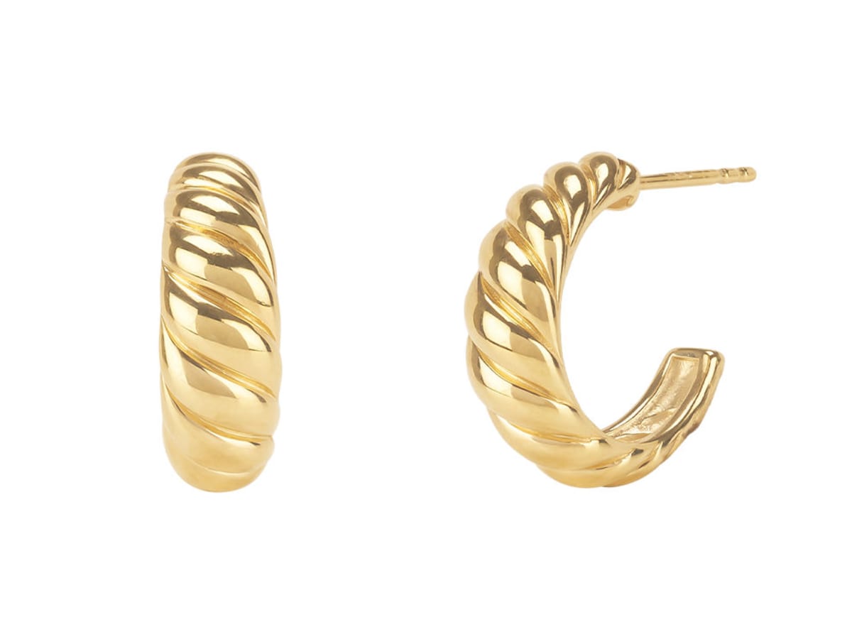 Mejuri twist outlet hoops
