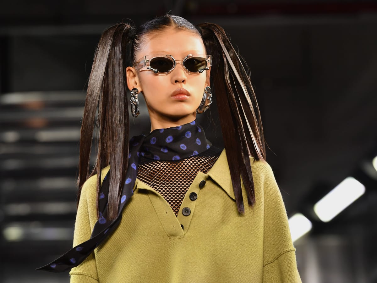 Alexander Wang Collection 2 Hair Makeup Beauty Fashionista