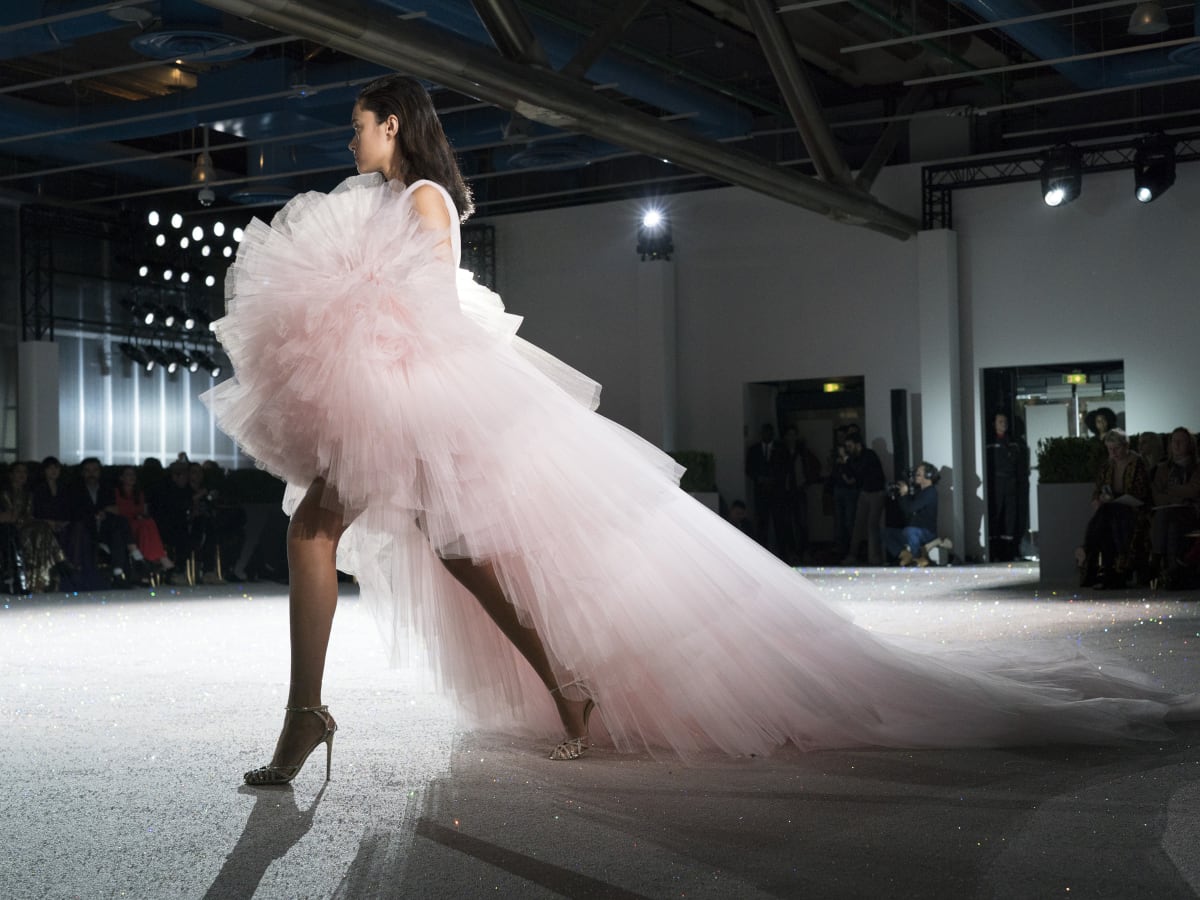 Couture top tulle dress